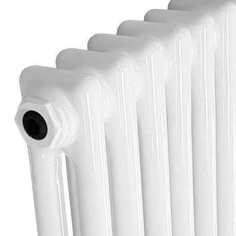 Keswick 315 x 1010mm Horizontal Radiator White 2 Column (22 Sections) 4 Keswick 315 x 1010mm Horizontal Radiator White 2 Column (22 Sections) - Image 2