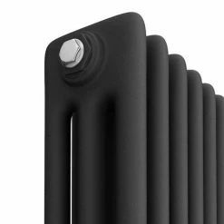 Keswick 300 x 1595mm Cast Iron Style Traditional 3 Column Anthracite Radiator -Radiators Shop 3CAZ3X1578 d1 460