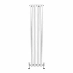 Keswick 1800 x 380mm Cast Iron Style Traditional 3 Column White Radiator -Radiators Shop 3CWH18X376 detail3 460