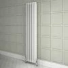Keswick 1800 x 380mm Cast Iron Style Traditional 3 Column White Radiator -Radiators Shop 3CWH18X376 prod