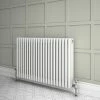 Keswick 600 x 1010mm Cast Iron Style Traditional 3 Column White Radiator -Radiators Shop 3CWH6X999 n prod