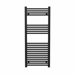 Toreno Black W500 x H1200mm Heated Towel Rail -Radiators Shop 512 BS d2 460