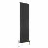 Reina Andes Vertical Single Panel Aluminium Radiator - Anthracite -Radiators Shop A ADS30SA P