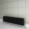 Keswick 300 x 1355mm Cast Iron Style Traditional 2 Column Anthracite Radiator -Radiators Shop A2C3X1340 n prod