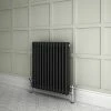 Keswick 600 x 605mm Cast Iron Style Traditional 2 Column Anthracite Radiator -Radiators Shop A2C6X592 prodv1
