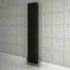 Keswick 1800 x 380mm Cast Iron Style Traditional 3 Column Anthracite Radiator