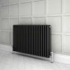 Keswick 600 x 1010mm Cast Iron Style Traditional 3 Column Anthracite Radiator -Radiators Shop A3C6X999 prod1