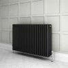 Keswick 600 x 1010mm Cast Iron Style Traditional 4 Column Anthracite Radiator