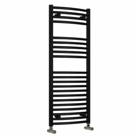Reina Diva Flat Towel Rail - Black 3 Reina Diva Flat Towel Rail - Black