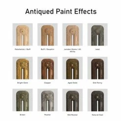 Paladin Sloane Cast Iron Radiator (450mm High) -Radiators Shop ANTIQUED PAINT EFFECT 460 5