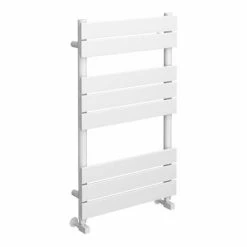 Arezzo Matt White 840 x 500mm Heated Towel Rail -Radiators Shop AZMW849 d3 460