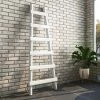 Arezzo White Leaning Ladder 1600 x 600 Heated Towel Rail -Radiators Shop AZR1WHT n p