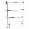 Bayswater Juliet Floor Mounted Heated Towel Rail 966 x 673mm -Radiators Shop BAYR010 P