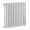 Bayswater Nelson White Triple Column Radiator 600 x 606mm