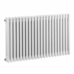 Bayswater Nelson White Triple Column Radiator 600 x 1011mm