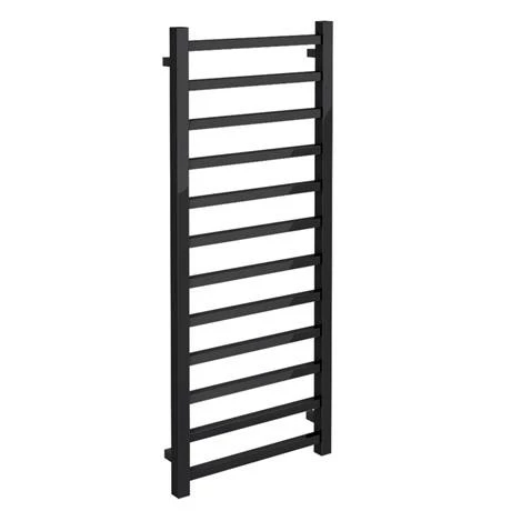 Brooklyn Square 1200 x 500mm Black Nickel Heated Towel Rail 4 Brooklyn Square 1200 x 500mm Black Nickel Heated Towel Rail - Image 2