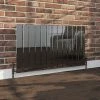 Urban Black Nickel Horizontal H600 x W984mm Radiator - Single Panel -Radiators Shop BN600X984DR p