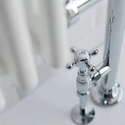 Burlington Bloomsbury Radiator and Angled Valves -Radiators Shop BUR BLOOM VALV d2 460