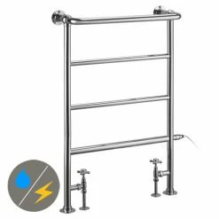 Burlington Full Berkeley Traditional Radiator (inc. Valves + Electric Heating Kit)