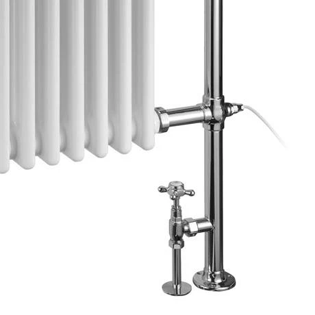 Burlington Full Trafalgar Traditional Radiator (inc. Valves + Electric Heating Kit) 6 Burlington Full Trafalgar Traditional Radiator (inc. Valves + Electric Heating Kit) - Image 4