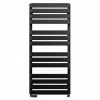 Crosswater Celeste Towel Rail - 500 x 1100mm - Metallic Black Matte -Radiators Shop CL50X111MB P