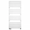 Crosswater Celeste Towel Rail - 500 x 1100mm - Soft White Matte -Radiators Shop CL50X111SW P