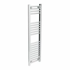 Diamond Heated Towel Rail - W300 x H1200mm - Chrome - Straight -Radiators Shop COL021 D3 460