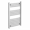 Diamond Curved Heated Towel Rail - W500 x H800mm - Chrome 2 Diamond Curved Heated Towel Rail - W500 x H800mm - Chrome -Radiators Shop COL028 P1