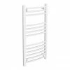 Diamond Curved Heated Towel Rail - W400 x H800mm - White 2 Diamond Curved Heated Towel Rail - W400 x H800mm - White -Radiators Shop COL052 n p