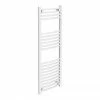 Diamond Curved Heated Towel Rail - W400 x H1200mm - White -Radiators Shop COL068 p 460
