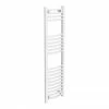 Diamond Curved Heated Towel Rail - W300 x H1200mm - White 1 Diamond Curved Heated Towel Rail - W300 x H1200mm - White -Radiators Shop COL072 Diamond Curved Heated Towel Rail W300 x H1200mm White p