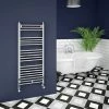 Trafalgar W500 x H1200mm Traditional Heated Ladder Towel Rail - Straight -Radiators Shop CTRADARV prod01b