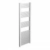 Cube Heated Towel Rail - Chrome (500 x 1420mm)