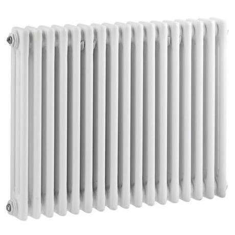 Hudson Reed Colosseum Triple Column Radiator 600 x 777mm - White - HX305 3 Hudson Reed Colosseum Triple Column Radiator 600 x 777mm - White - HX305