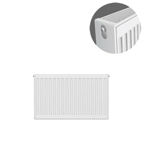 Type 22 H300 x W600mm Compact Double Convector Radiator - D306K 3 Type 22 H300 x W600mm Compact Double Convector Radiator - D306K