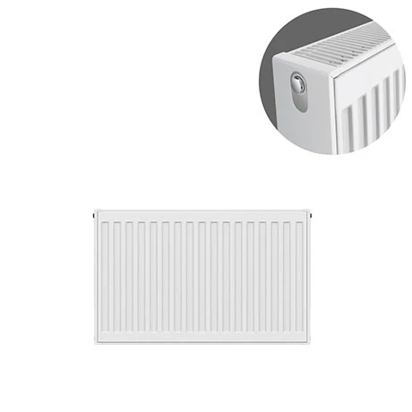 Type 22 H400 x W600mm Compact Double Convector Radiator - D406K 3 Type 22 H400 x W600mm Compact Double Convector Radiator - D406K
