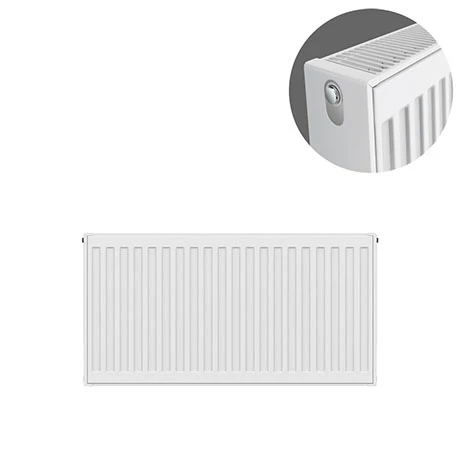 Type 22 H400 x W700mm Compact Double Convector Radiator - D407K 3 Type 22 H400 x W700mm Compact Double Convector Radiator - D407K
