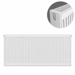 Type 22 H500 x W800mm Compact Double Convector Radiator - D508K