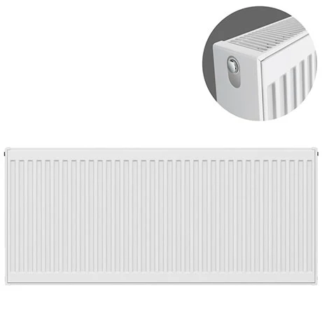 Type 22 H500 x W1200mm Compact Double Convector Radiator - D512K 3 Type 22 H500 x W1200mm Compact Double Convector Radiator - D512K