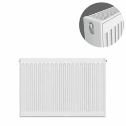 Type 22 H600 x W700mm Compact Double Convector Radiator - D607K
