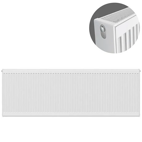 Type 22 H600 x W2200mm Compact Double Convector Radiator - D622K 3 Type 22 H600 x W2200mm Compact Double Convector Radiator - D622K