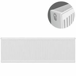 Type 22 H600 x W2400mm Compact Double Convector Radiator - D624K