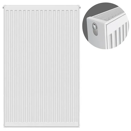 Type 22 H900 x W600mm Compact Double Convector Radiator - D906K 3 Type 22 H900 x W600mm Compact Double Convector Radiator - D906K