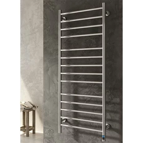 Reina Arnage H1200 x W500mm Dry Electric Heated Towel Rail 4 Reina Arnage H1200 x W500mm Dry Electric Heated Towel Rail - Image 2