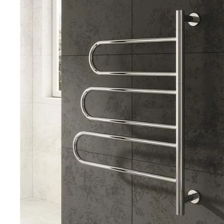 Reina Orne H760 x W580mm Dry Electric Swivel Heated Towel Rail 4 Reina Orne H760 x W580mm Dry Electric Swivel Heated Towel Rail - Image 2