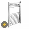 Diamond Electric Heated Towel Rail (500mm x 800mm)