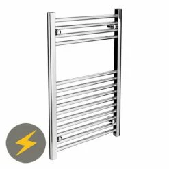 Diamond Electric Heated Towel Rail (500mm x 800mm)