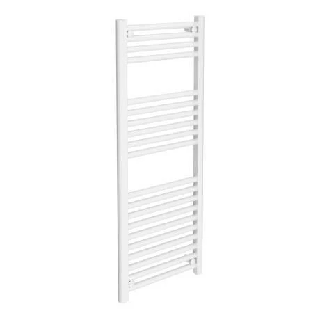 Diamond Heated Towel Rail - W400 x H1200mm - White - Straight 3 Diamond Heated Towel Rail - W400 x H1200mm - White - Straight
