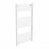 Diamond Heated Towel Rail - W500 x H1000mm - White - Straight -Radiators Shop Diamond Heated Towel Rail W500 x H1000mm White Straight lrg 460