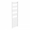 Diamond Heated Towel Rail - W500 x H1800mm - White - Straight -Radiators Shop Diamond Heated Towel Rail W500 x H1800mm White Straight lrg 460